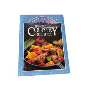Vintage Cook Book - Land O Lakes - Treasury of Country Recipes - 1992 Hard Cover